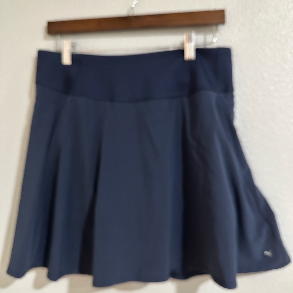Puma Navy Blue Women's Skort - Picture 2 of 4